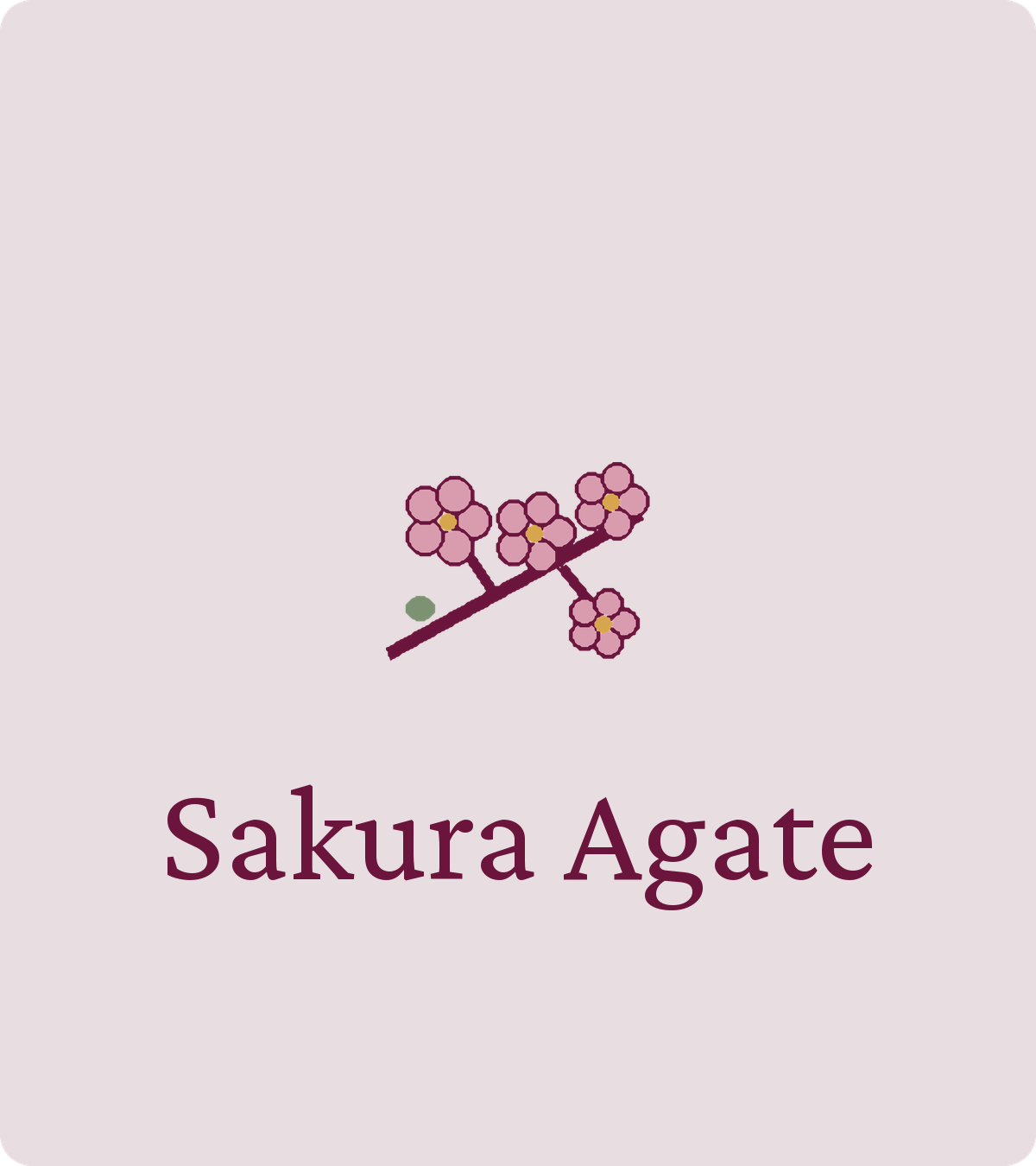 Sakura Agate