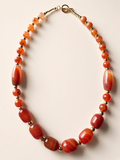Carnelian Agate Beaded Necklace